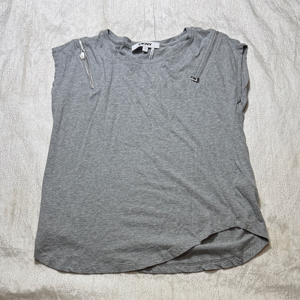 DKNY Gray Women's Top